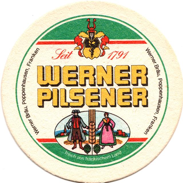 poppenhausen sw-by werner bierwoche 1-2a (rund210-r & l rundtext)